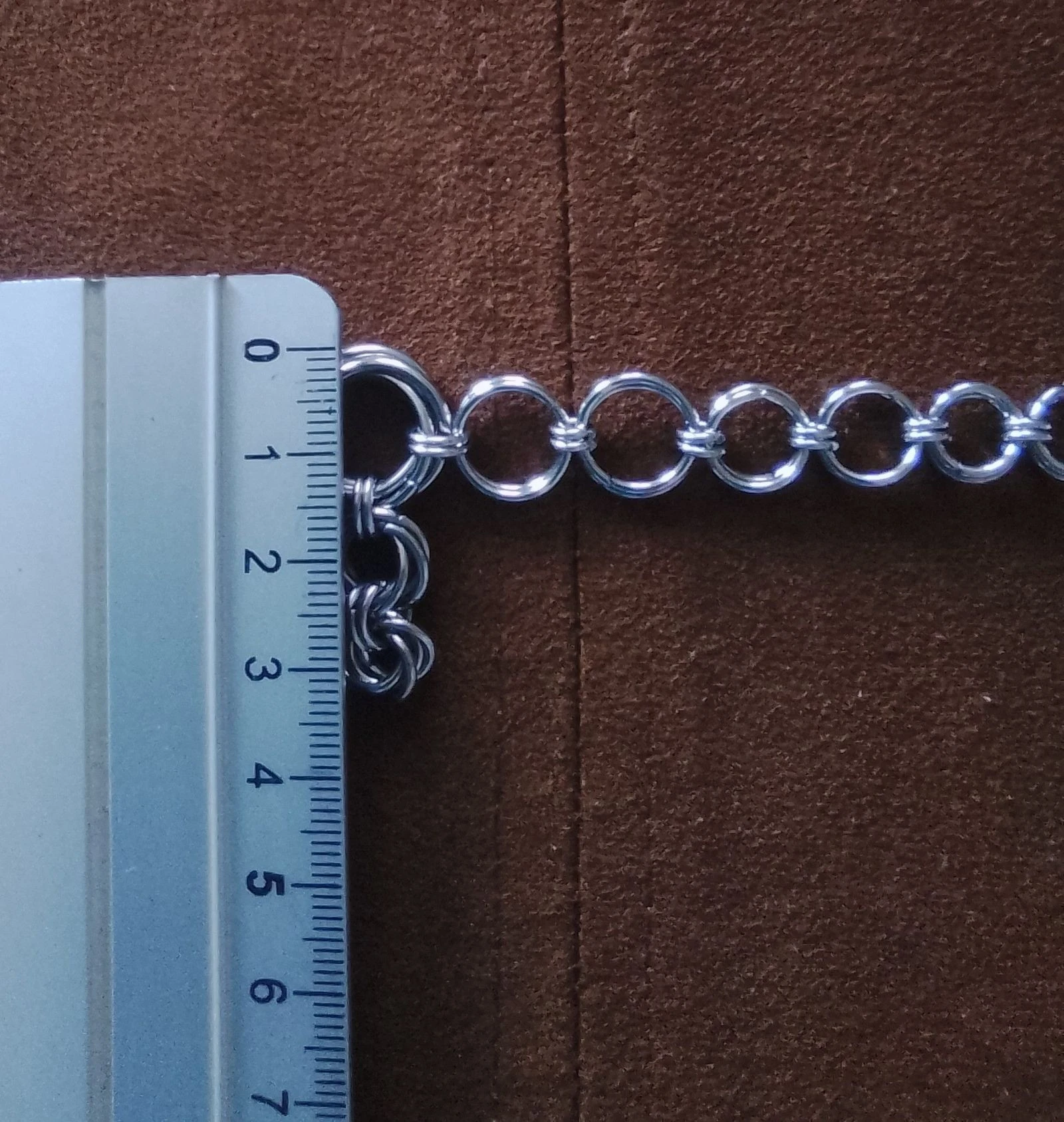 Collar chainmail japonés y mallas trenzadas Estilo gótico – photo 7
